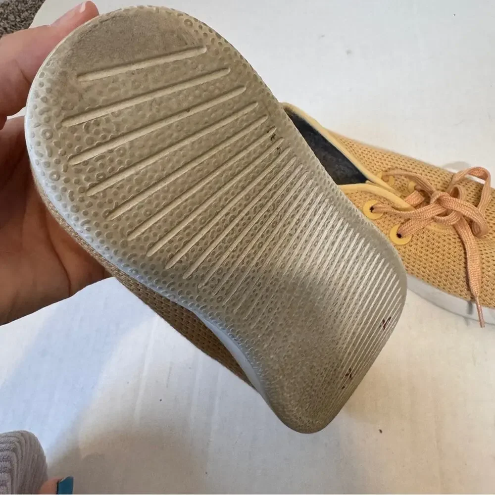 Allbirds Orange Tree Skippers Casual Sneakers Womens. 9 Lace Up Tennis Shoes